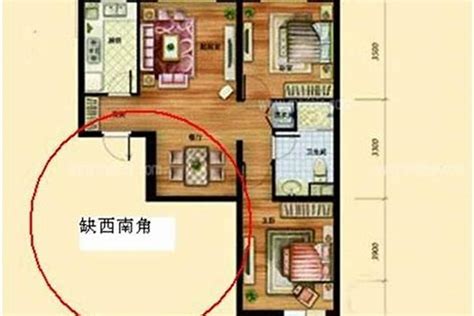 缺西北角的房子可以住吗